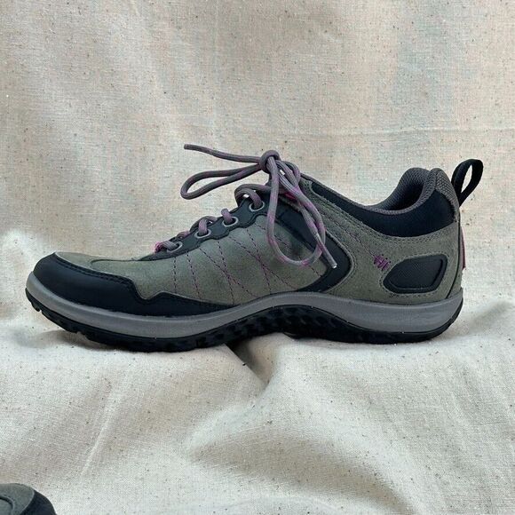Rockport Hydro-Shield Waterproof Gray Purple Hiking Walking Shoes Women’s 6 EU36 - Picture 10 of 12